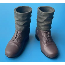 1:6 Scale US WWII M1943 Combat Service Boots with Built-in Gaiters (Special Order)